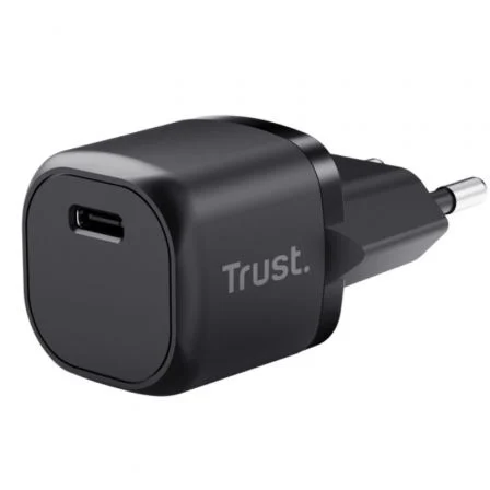 Trust Maxo Cargador USB-C 20 W Negro Compacto PD/PPS